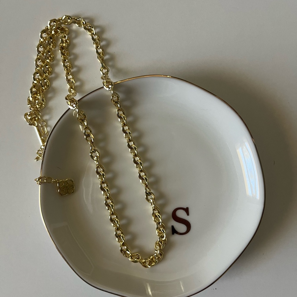 Kendra Scott Saylor Chain in Yellow Gold